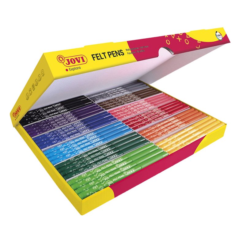 Tynne tusjer � 144 stk