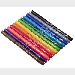 Tynne tusjer  144 stk