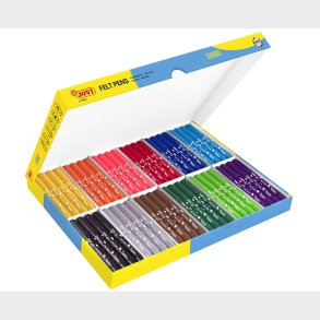 Tykke tusjer  96 stk