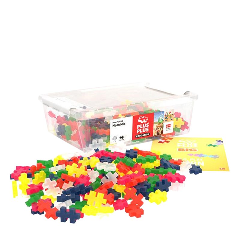 Plus plus big neon 200 biter boks (�konomi-pakke)