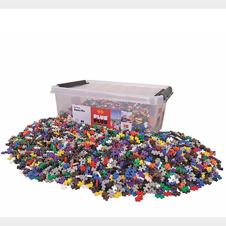 Plus plus mini basisfarger 6000 biter (stor-pakning)