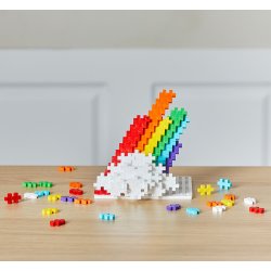 Plus plus regnbue 600 biter startpakke