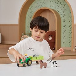 Traktor med tilhenger