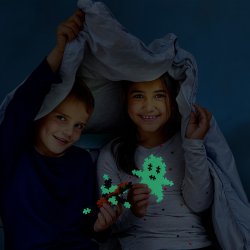 Plus plus glow 600 biter (selvlysende farger startpakke)