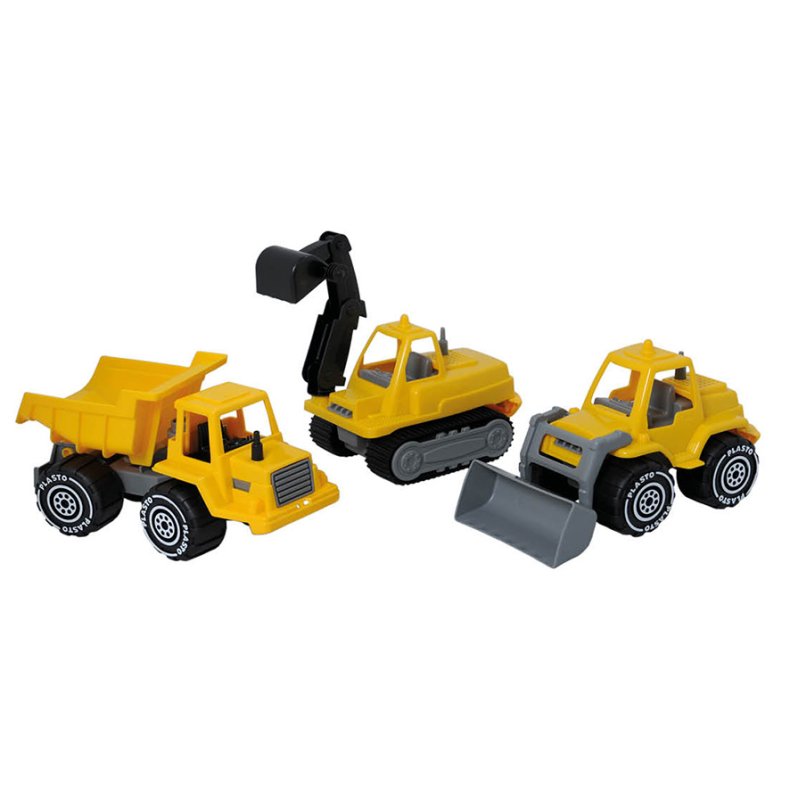 Pakke � 3 stk Gravebiler