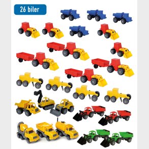 Kjretypakke B  26 biler