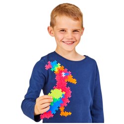 Plus plus mini 600 biter - neon startpakke