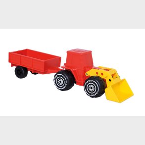 Sandkassebil  Traktor med henger