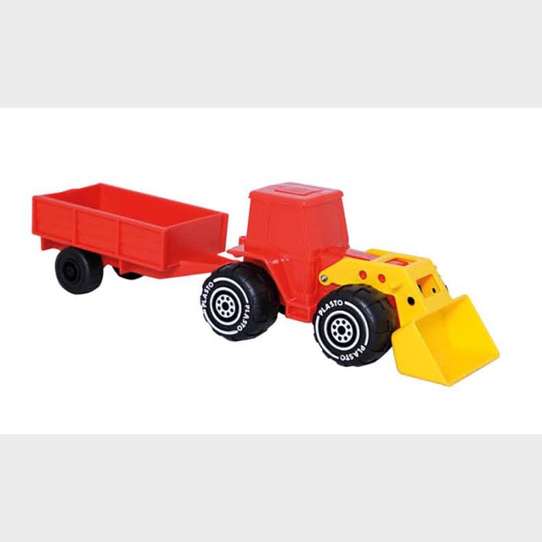 Sandkassebil  Traktor med henger