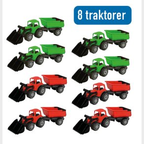 Traktorpakke A  8 stk