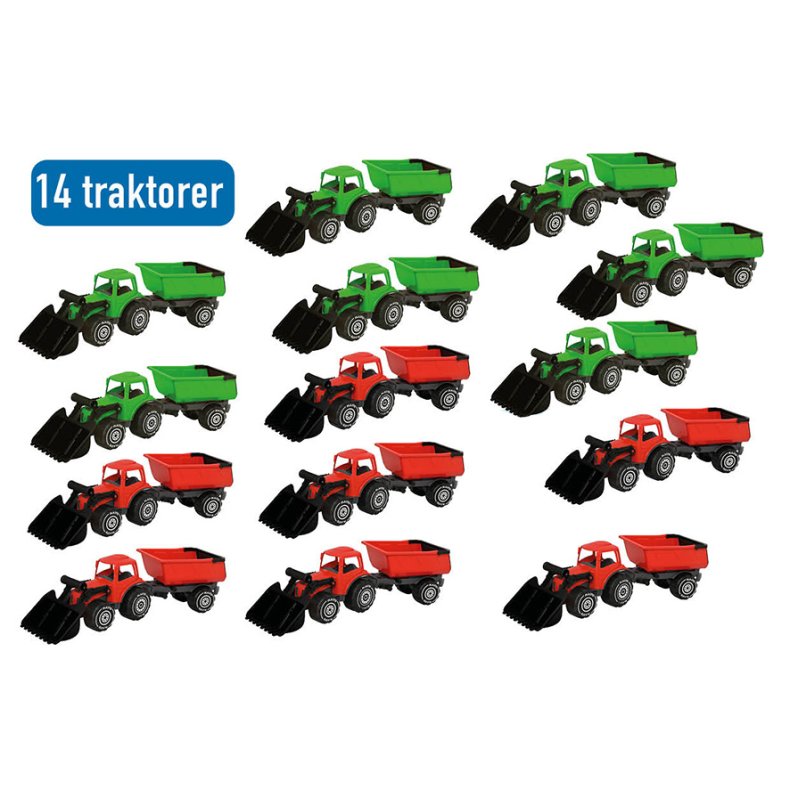 Traktorpakke B � 14 stk